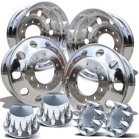 Alcoa High Polish 24.5 Wheel Kit