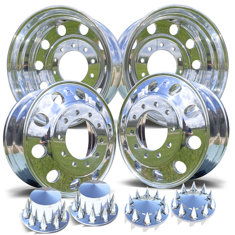 Alcoa High Polish 24.5 Wheel Kit