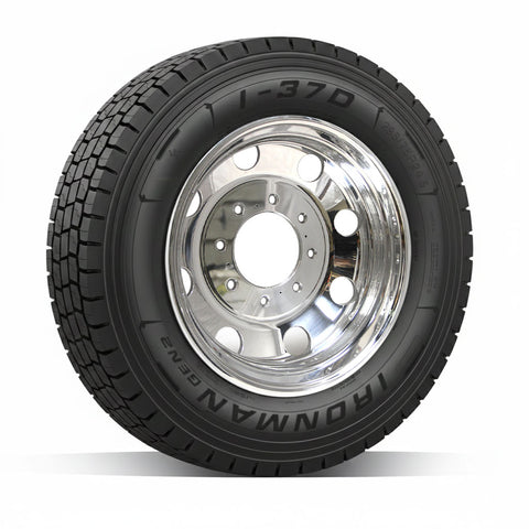 Ironman 19.5 Tire Combo (I-19A/I-37D) for Dodge Ram 3500 DRW (2012-2018)
