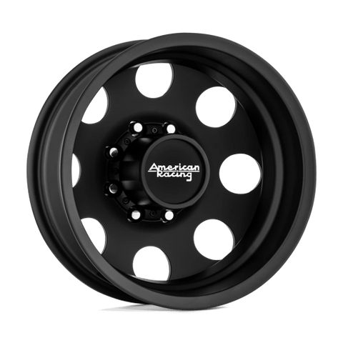 American Racing Baja DRW 17X6 8X6.5 Black Rear Wheel Aluminum Wheel