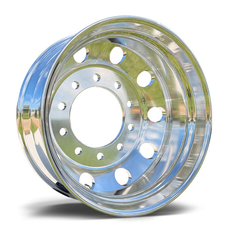 22.5x8.25 Northstar 10x285mm Hub Pilot Standard Polished Both Sides