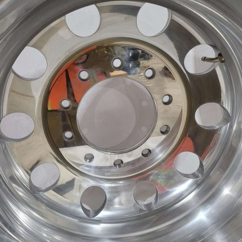 19.5 American Force High Polished 2012-Present Dodge Ram 4500/5500 & 2005-Present Ford F450/F550 DRW 10x225mm 6 Wheel Direct Bolt Kit (returned items)