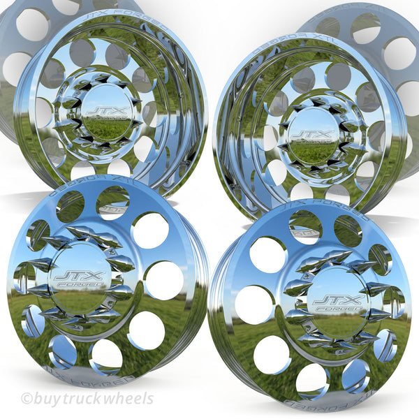 JTX Forged Aluminum Crater Dual Wheel Kit – Buy Truck Wheels