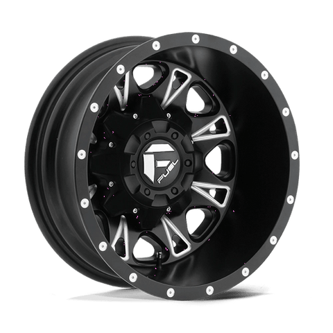 Fuel Baja DRW 17X6.5 8X6.5 Rear Wheel Aluminum Wheel