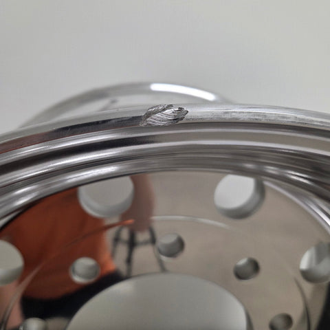 22.5x12.25 Alcoa 10x285mm Hub Pilot (Uni-mount) DuraBright EVO Rear 0 Offset (returned item))