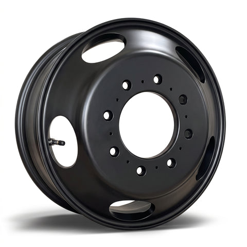 17.0x6.00 Northstar 8x200mm Hub Pilot Satin Black (Ford F350 DRW 2005-Present) Oval Holes