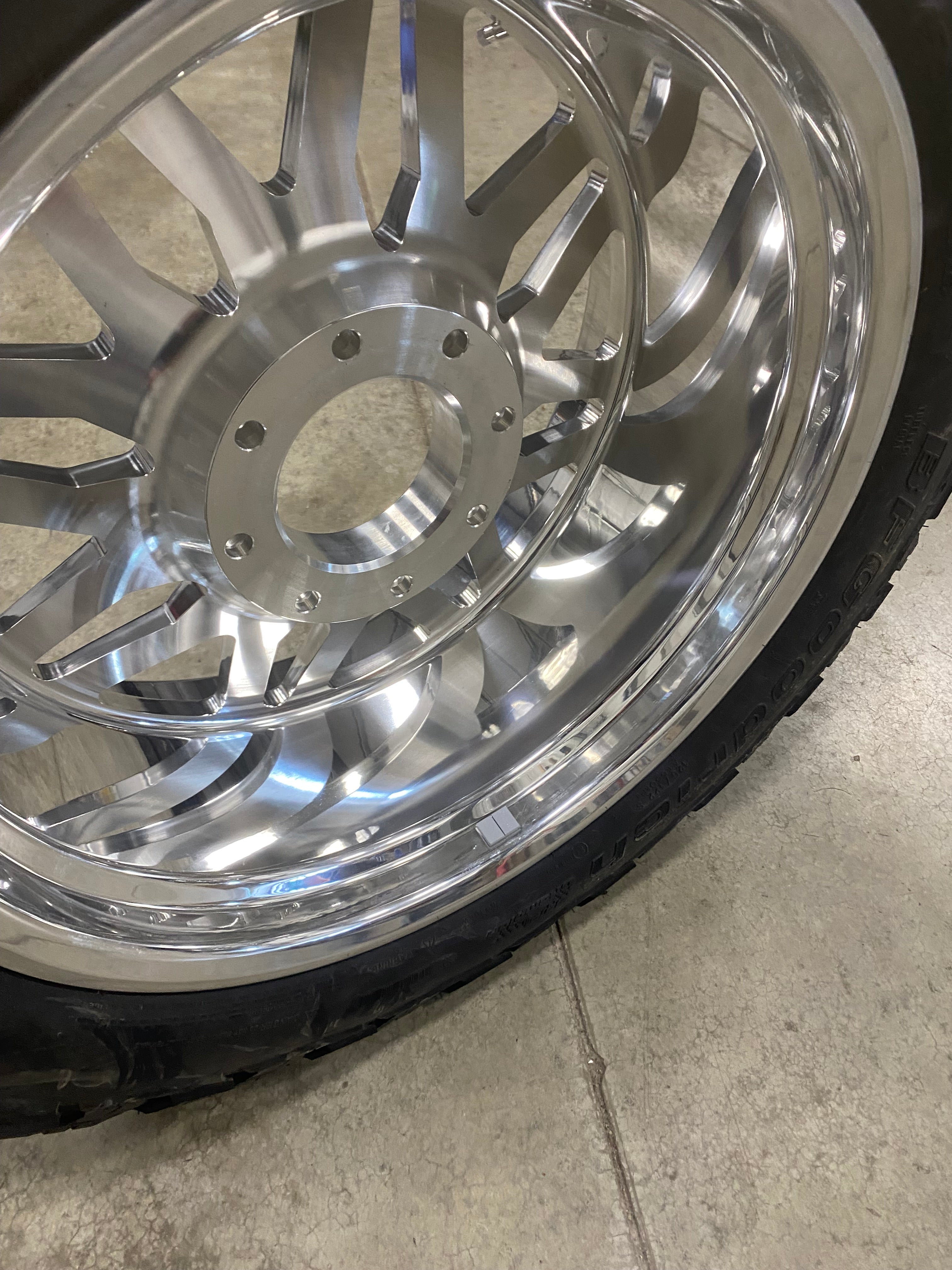 22x10 Chevy/GM 8x180 Mounted w/ BFG KO3 295/55R22 – Buy Truck Wheels