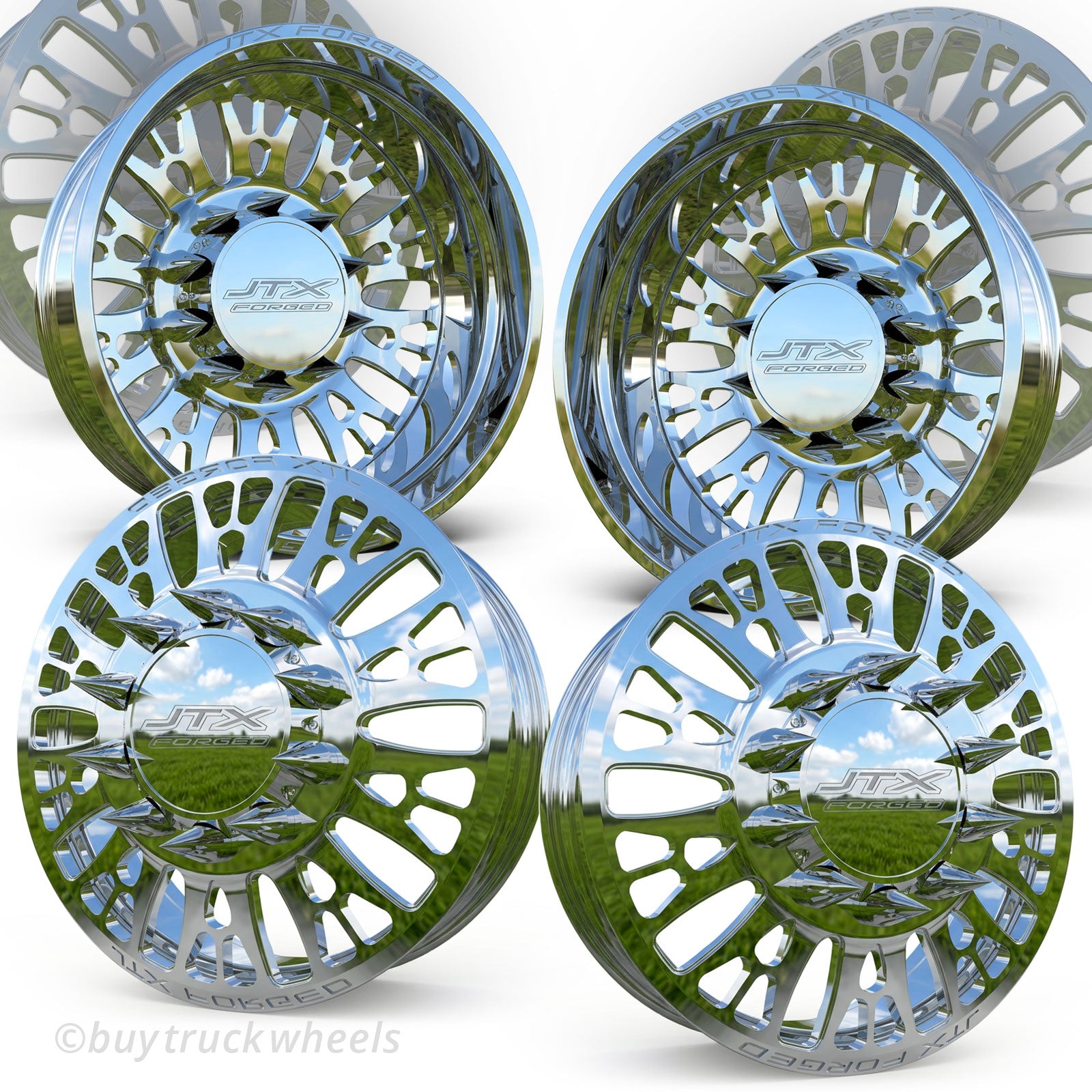 Myriad Kit JTX Forged Aluminum Myriad Dual Wheel Kit – Buy Truck Wheels