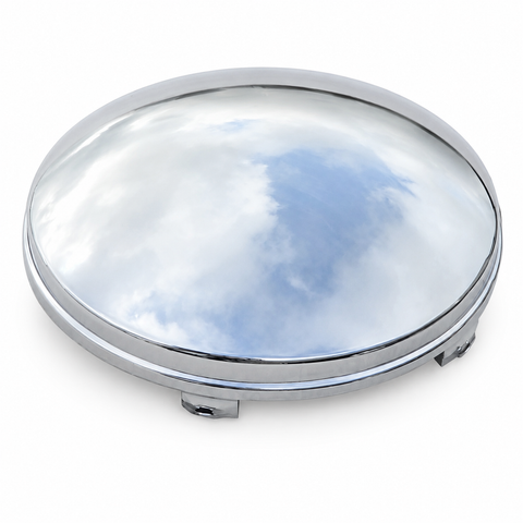 Polished Stainless 4, 5, 6 Spline Front Cap (8 5/8" Diameter)