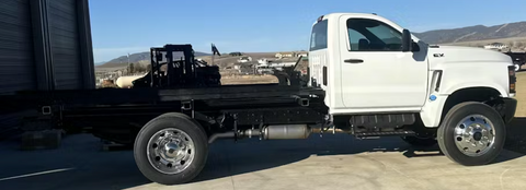 22.5" Northstar Mirror Polished 8x275mm Wheel Kit (33mm)