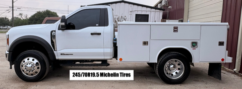 19.5x6.75 Northstar Mirror Polish Both Sides 2008-Present Dodge Ram 4500/5500 & 2005-Present Ford F450/F550 DRW 10X225MM