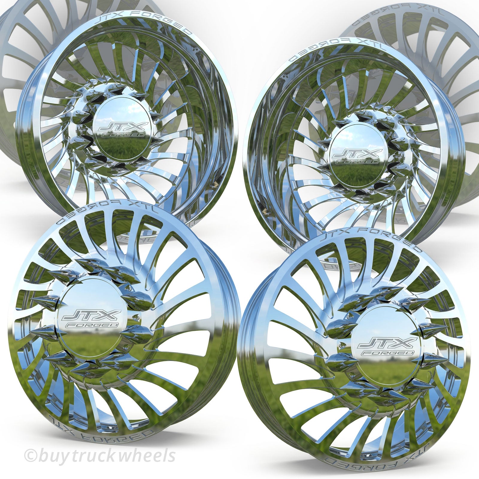 Slayer Inball Wheels JTX Forged Aluminum Slayer Dual Wheel Kit – Buy Truck Wheels