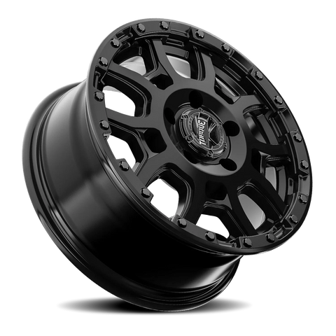 Satin Black Torque HD Canyon Aluminum Wheel 5 on 130mm (78.1mm Bore)