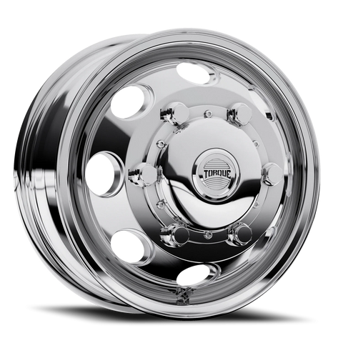 Polished Torque HD Revolver Aluminum Wheel 6 on 205mm (161.1mm Bore)