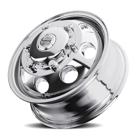 Polished Torque HD Revolver Aluminum Wheel 6 on 205mm (161.1mm Bore)
