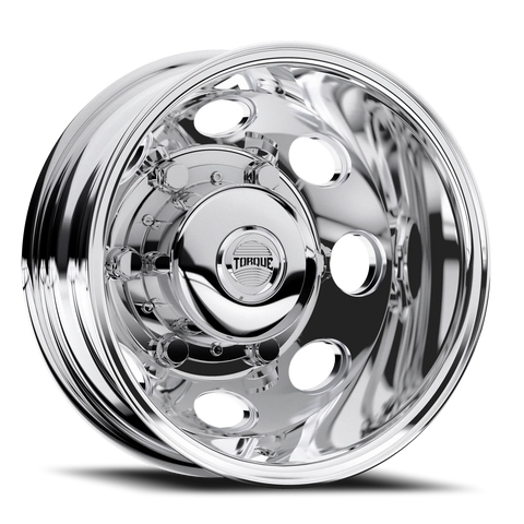 Polished Torque HD Revolver Aluminum Wheel 6 on 205mm (161.1mm Bore)