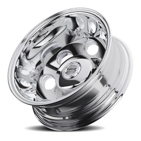 Polished Torque HD Revolver Aluminum Wheel 6 on 205mm (161.1mm Bore)