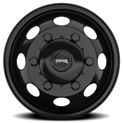 Satin Black Torque HD Revolver Aluminum Wheel 6 on 205mm (161.1mm Bore)