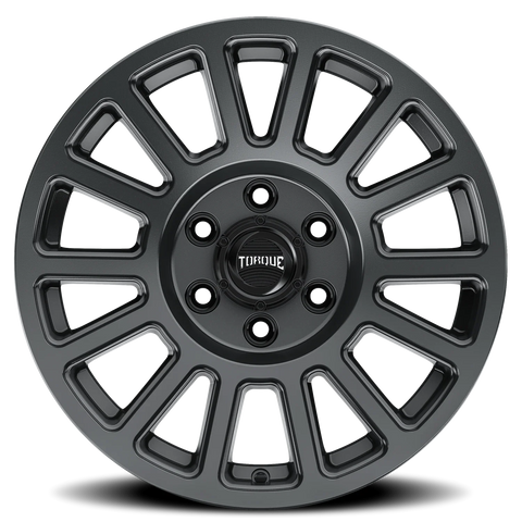 Satin Anthracite Torque HD Trek Aluminum Wheel 6 on 130mm (83.9mm Bore)