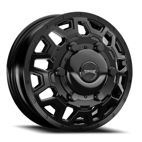 Satin Black Torque HD Rush Aluminum Wheel 6 on 180mm (138.8mm Bore)