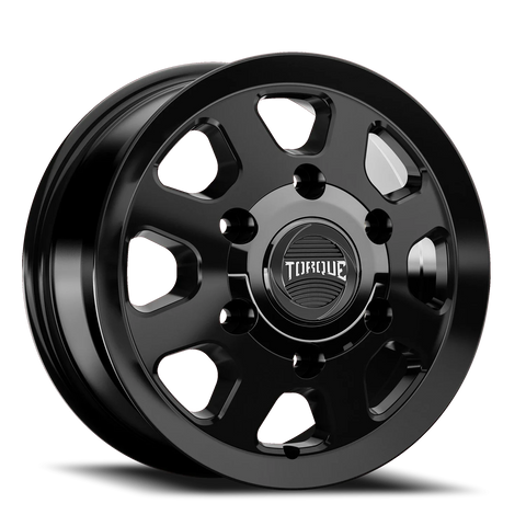 Satin Black Torque HD Traveler Aluminum Wheel 6 on 180mm (138.8mm Bore)