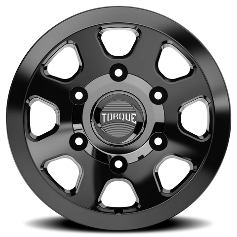 Satin Black Torque HD Traveler Aluminum Wheel 6 on 180mm (138.8mm Bore)