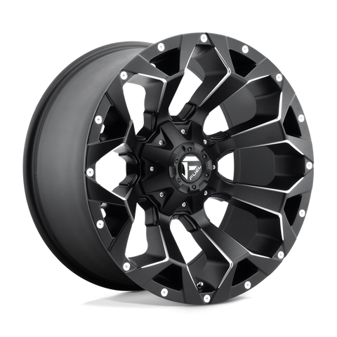 Fuel Assault D546 Matte Black Aluminum Wheel