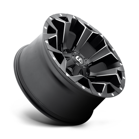 Fuel Assault D546 Matte Black Aluminum Wheel