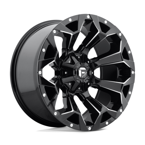 Fuel Assault D576 Gloss Black Aluminum Wheel