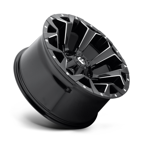 Fuel Assault D576 Gloss Black Aluminum Wheel