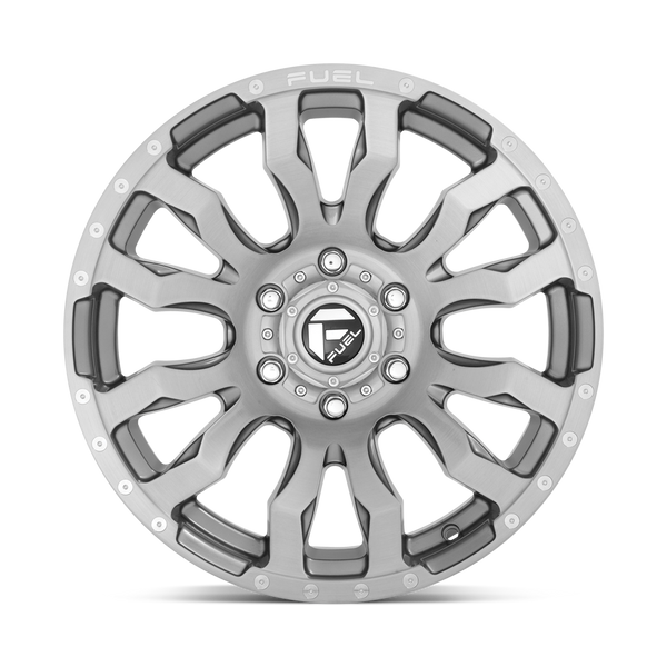 Fuel Blitz D693 Platinum Finish Aluminum Ford SRW Wheel Kit (8x170