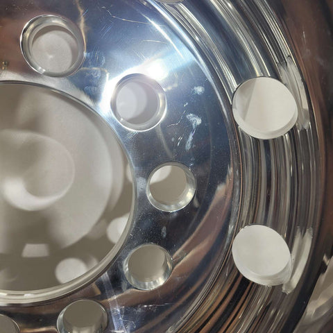 17.5x6.75 Northstar 10x8.75" Stud Pilot Mirror Polished Both Sides (returned item)