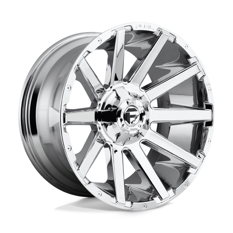 Fuel Contra D614 Chrome Aluminum Dodge Ram SRW Wheel Kit (8x6.5)