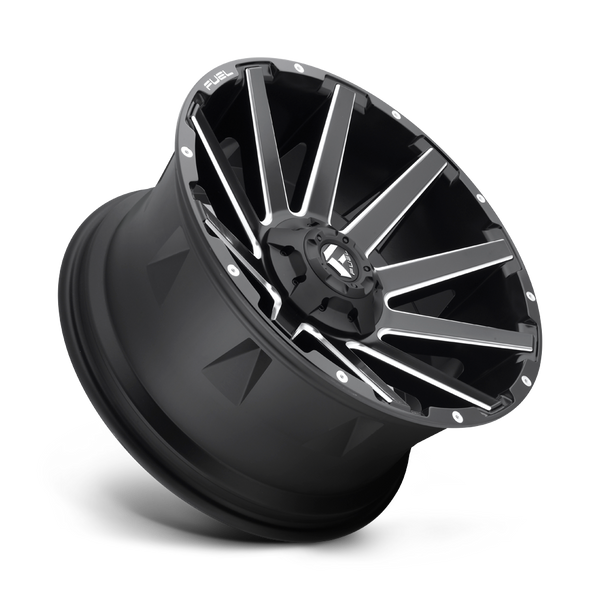 Fuel Contra D616 Matte Black Aluminum Ford SRW Wheel Kit (8x170