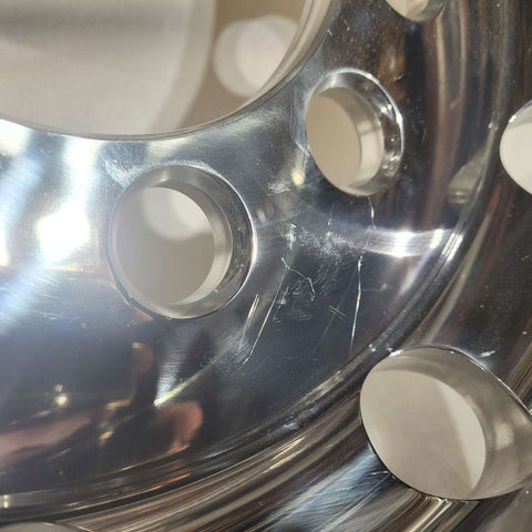 17.5x6.75 Northstar 10x8.75" Stud Pilot Mirror Polished Both Sides (returned item)