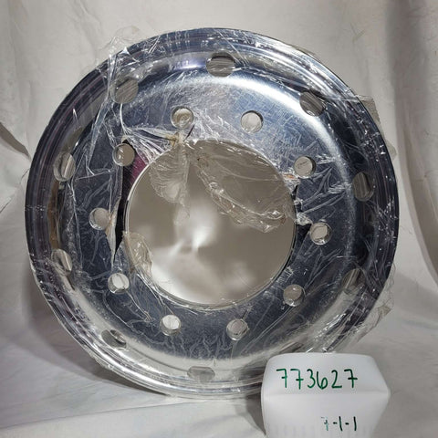 19.5x7.5 Alcoa 10x285mm Hub Pilot High Polished Both Sides (returned item)