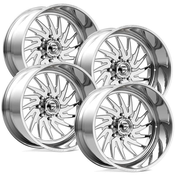 Fuel Shank FF110 Forged Aluminum Chevy GMC 2500/3500 Wheel Set
