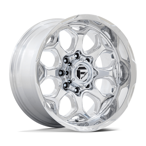 Fuel Scepter D862 Polished Aluminum Wheel with Milled Accents