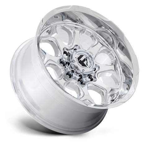 Fuel Scepter D862 Polished Aluminum Wheel with Milled Accents