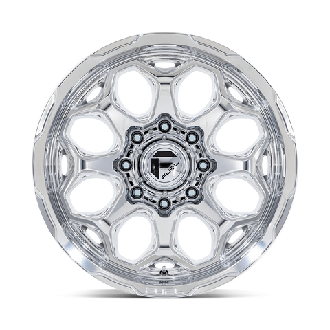 Fuel Scepter D862 Polished Aluminum Wheel with Milled Accents