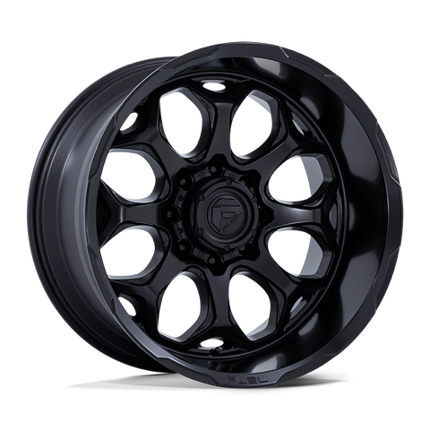 Fuel Scepter D862 Blackout Finish Aluminum Wheel