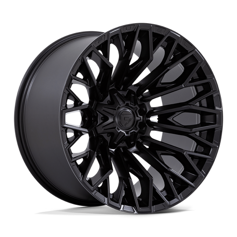 Fuel Strike D865 Black Aluminum Wheel Blackout Finish