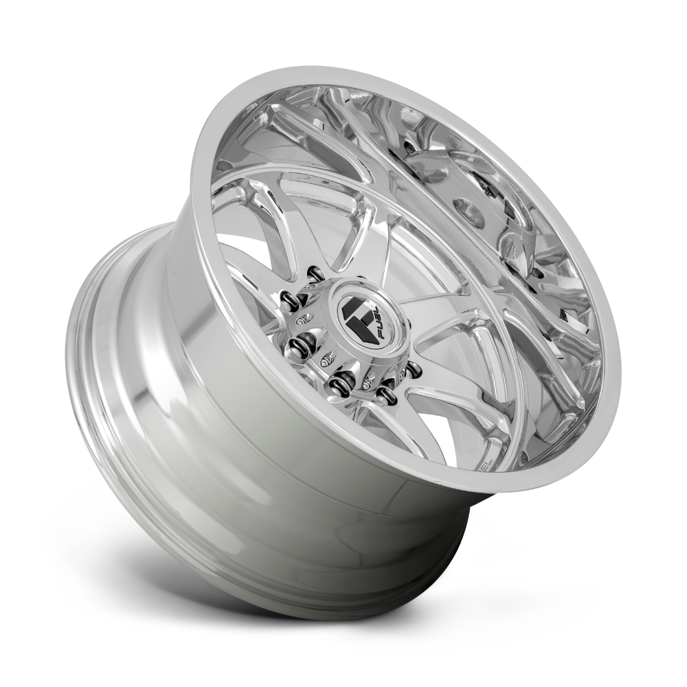 Fuel Hammer D748 Polished Aluminum Ford SRW Wheel Kit (8x170 Fuel Hammer D748 Polished Aluminum Ford SRW Wheel Kit (8x170