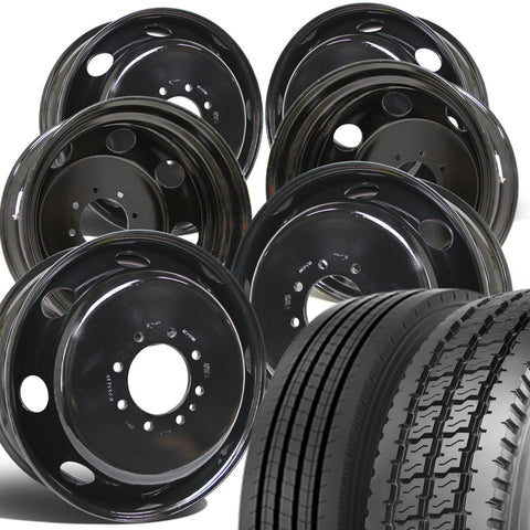 Ironman 19.5 Tire Combo (I-19A/I-208) for Ford F350 DRW 8 x 170mm (1998-2004)