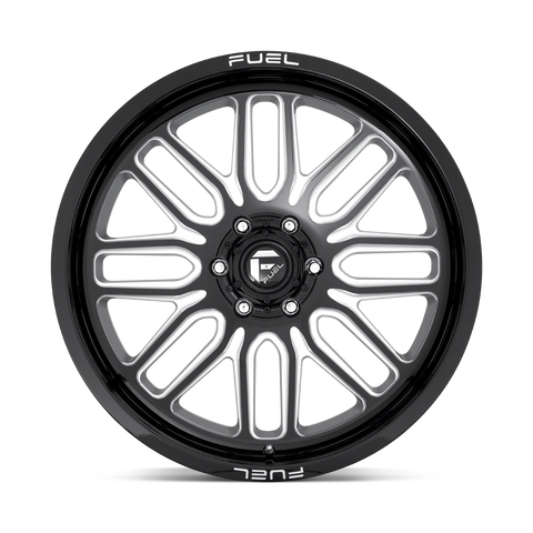 Fuel Ignite D662 Black Aluminum Dodge Ram SRW Wheel Kit (8x6.5)