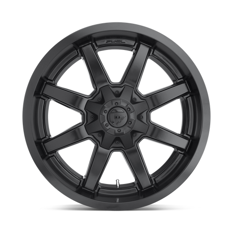 Fuel Maverick D436 Satin Black Finish Aluminum Chevy / GMC SRW Wheel Kit (8x180)