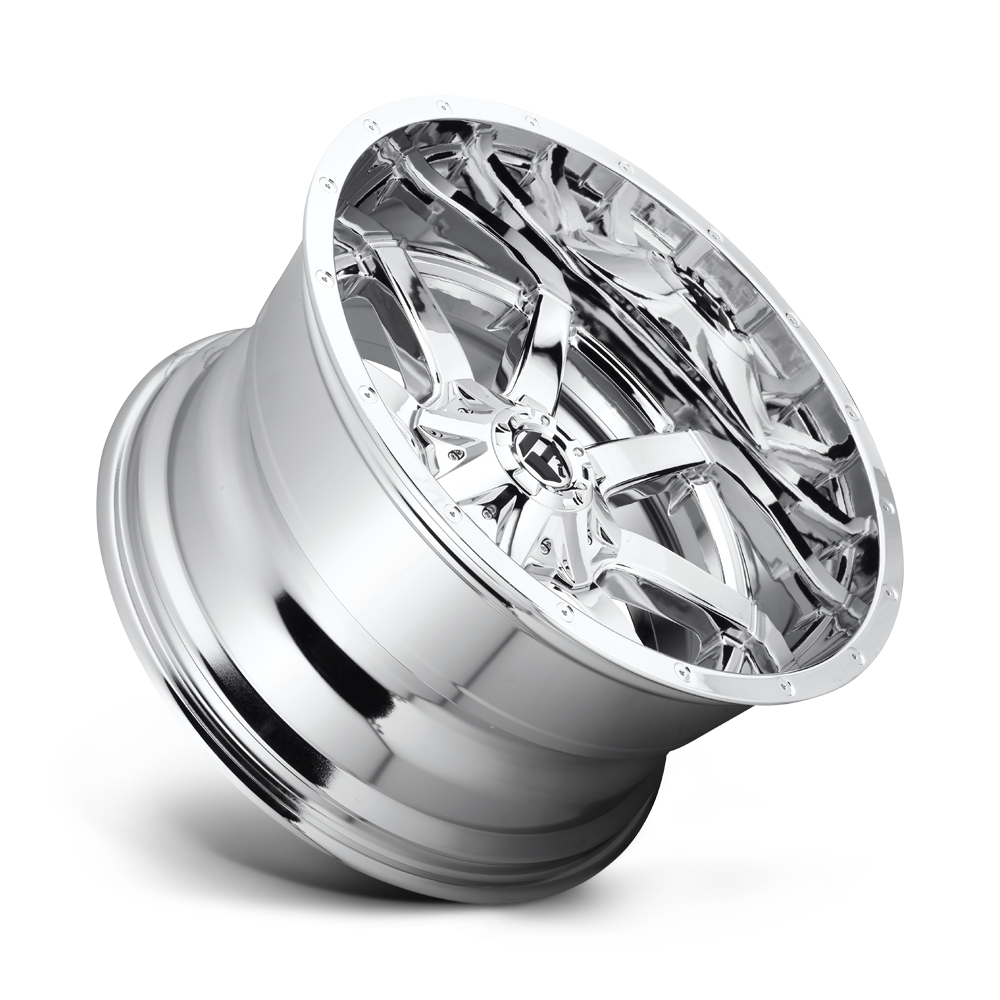 Fuel Maverick D536 Chrome Finish Aluminum Ford SRW Wheel Kit Fuel Maverick D536 Chrome Finish Aluminum Ford SRW Wheel Kit