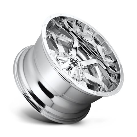 Fuel Maverick D536 Chrome Finish Aluminum Ford SRW Wheel Kit Fuel Maverick D536 Chrome Finish Aluminum Ford SRW Wheel Kit