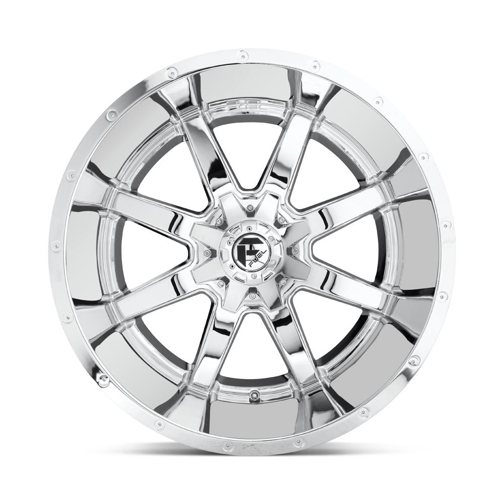 Fuel Maverick D536 Chrome Aluminum Dodge Ram SRW Wheel Kit (8x6.5 Fuel Maverick D536 Chrome Aluminum Dodge Ram SRW Wheel Kit (8x6.5
