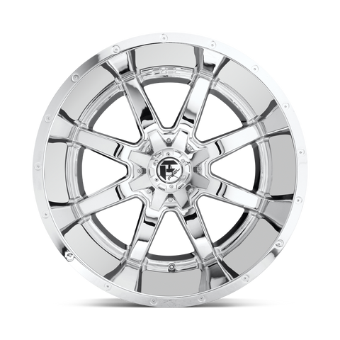Fuel Maverick D536 Chrome Finish Aluminum Ford SRW Wheel Kit Fuel Maverick D536 Chrome Finish Aluminum Ford SRW Wheel Kit